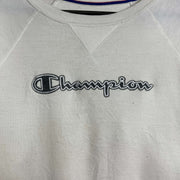 White Champion Sweatshirt Medium