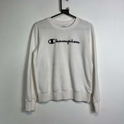 White Champion Sweatshirt Medium