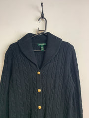 Black Ralph Lauren Knitwear Cardigan Women's Medium