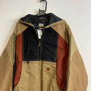 Reworked Multicolour Carhartt Workwear Jacket Men's XL