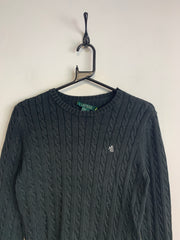 Black Ralph Lauren Knitwear Jumper Women's Small