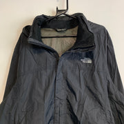 Black North Face Raincoat Men's XXL