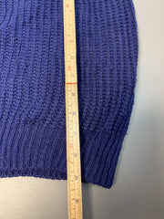 Bootleg Blue Knitwear Sweater Men's Medium