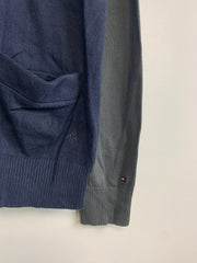 Navy Tommy Hilfiger Knitwear Cardigan Men's Medium