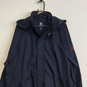 Navy Chaps Raincoat Men's Large