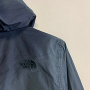 Blue North Face Raincoat Women's Medium