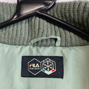 Mint Green Fila Puffer Gilet Men's L/XL