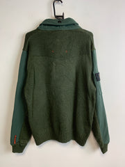 Green Knitwear Sweater Women's XL