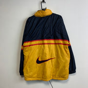 Vintage 90s Navy Yellow Grey Nike Reversible Jacket Men's XL