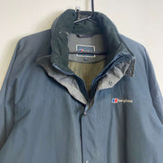 Navy Berghaus Raincoat Jacket Medium