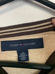 Brown Tommy Hilfiger V-neck Jumper Men's Medium