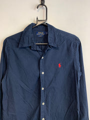 Navy Polo Ralph Lauren Dress Shirt Men's Medium