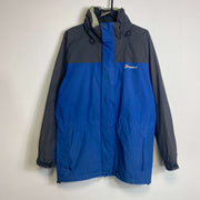 Blue Grey Berghaus Raincoat Jacket Small