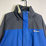 Blue Grey Berghaus Raincoat Jacket Small