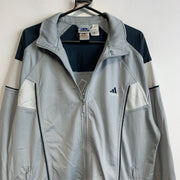 Vintage 90s Blue Adidas Track Jacket Men's Large