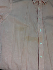 Peach Polo Ralph Lauren Dress Shirt Men's XXL