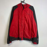 Red Black Columbia Jacket Mens Large