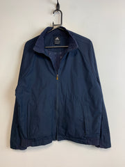 Navy Adidas Bomber Jacket Men's Medium