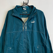 Turquoise Puma Jacket Men's Large