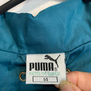 Turquoise Puma Jacket Men's Large