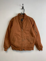 Brown Dickies Bomber Jacket Men's Medium