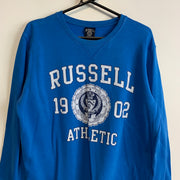 Blue Russell Athletic Sweatshirt Men's Small