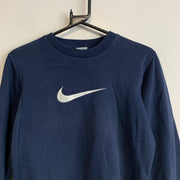 00s Navy Nike Sweatshirt Youth's Small