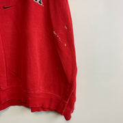 Vintage 90s Red Nike Sweatshirt Men's XL