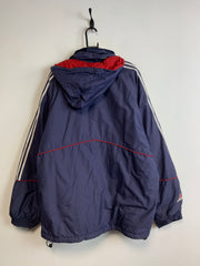 Vintage 90s Navy Adidas Equipment Jacket Men's XL