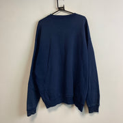 Vintage 90s Navy Russell Athletic Blank Sweatshirt Men's XL