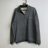 Grey Columbia Quarter zip Men's Large