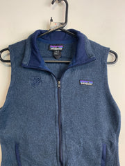 Blue Patagonia Fleece Gilet Women's Small