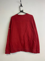 Red Columbia Embroidery Sweatshirt Men's Large