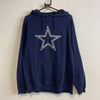 Navy NFL Cowboy's Hoodie Men's Medium