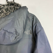 Grey North Face Parka Jacket Mens Large