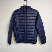 Navy North Face Puffer Jacket Small