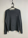 Grey Ralph Lauren Chest Embroidery Logo Jumper Men's Medium