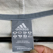 White Adidas Hoodie Women's Medium