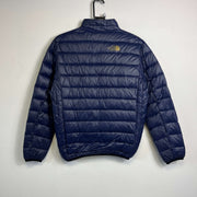 Navy North Face Puffer Jacket Small