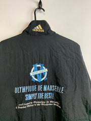 Vintage 90s Black Adidas Jacket Men's Medium