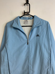 00s Blue Adidas Windbreaker Women's Large