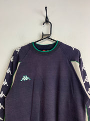 90s Navy Kappa Sweatshirt Men's Small