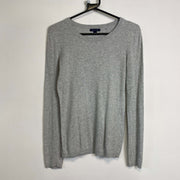 Grey Tommy Hilfiger Sweater Top Womens Small
