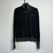 Black Nike 00s y2k Sweatshirt Full Zip Women's