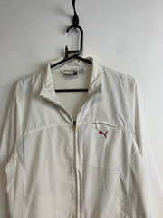 White Puma Windbreaker Men's Medium