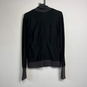 Black Nike 00s y2k Sweatshirt Full Zip Women's