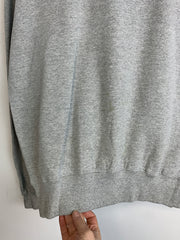 Grey Champion Chest Embroidery Logo Sweatshirt Men's Medium