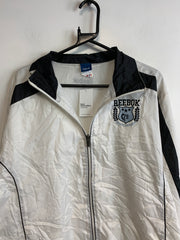 Black and White Reebok Windbreaker Men's XL