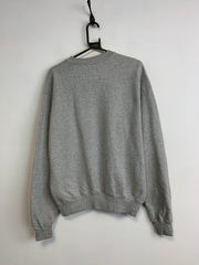 Grey Champion Chest Embroidery Logo Sweatshirt Men's Medium