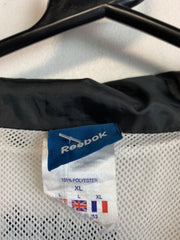 Black and White Reebok Windbreaker Men's XL